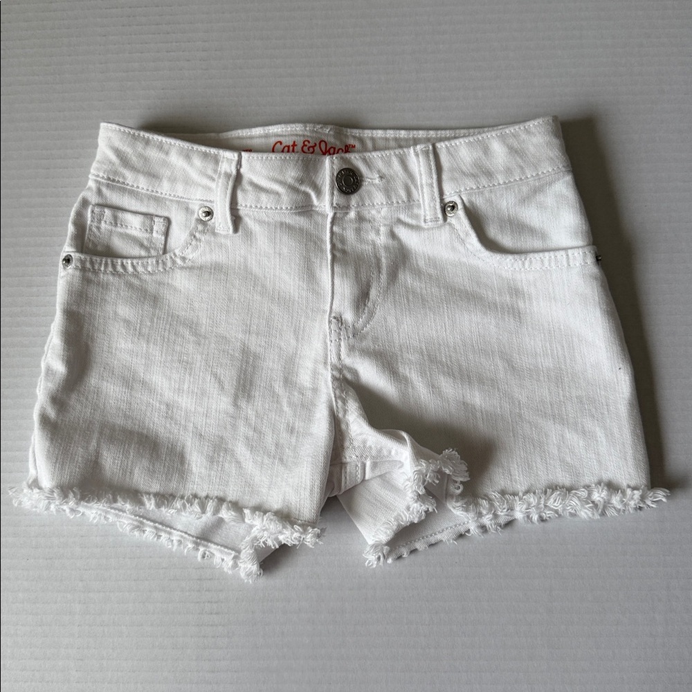 Cat & Jack White Stretch Shorts